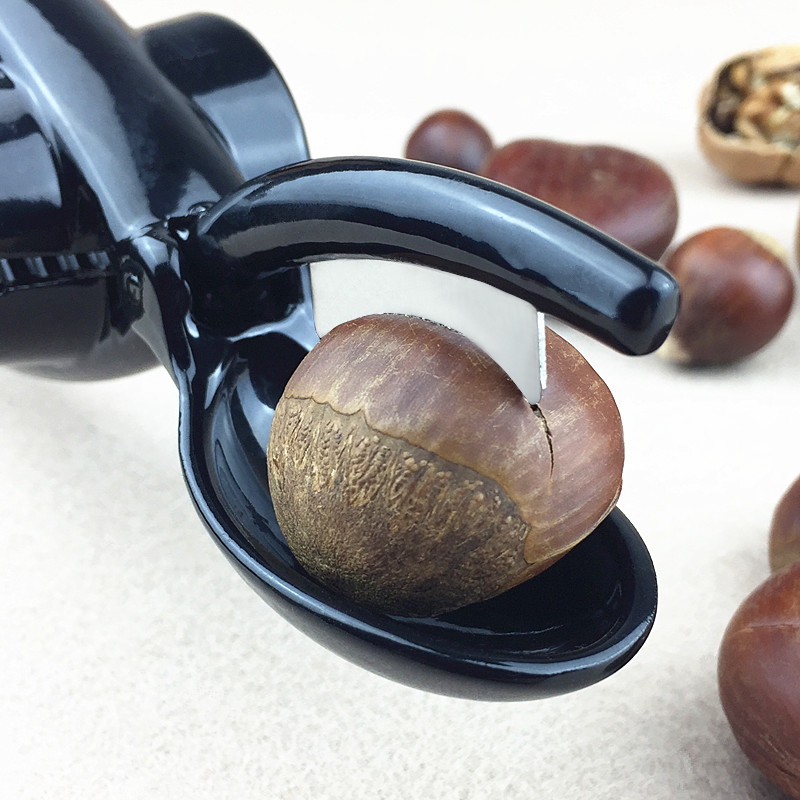 Plate chestnut opening instrumental opening walnut shell clips Scissors Stainless Steel Exfoliating Chestnut Peeling Tools Chestnut Peeling Tools for Chestnut Peeling