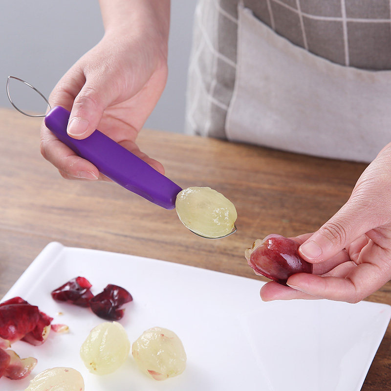 Grape Ticks Skinning Deities Baking Home Tiko Go Seeds Dig Meat Small Knives Baby Sub food Tie peeling tools