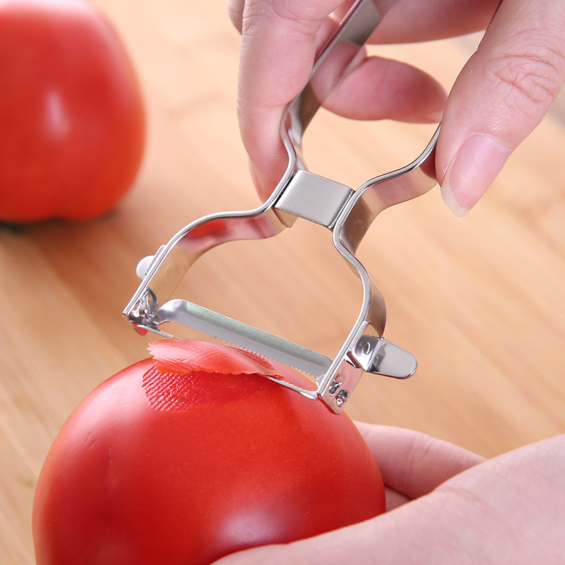 Chisnut Peeler Kitchen Soft Fruit Tomato Planing Potato Cucumber Apple Scraper Chic Exotic Fruit Paring Deity