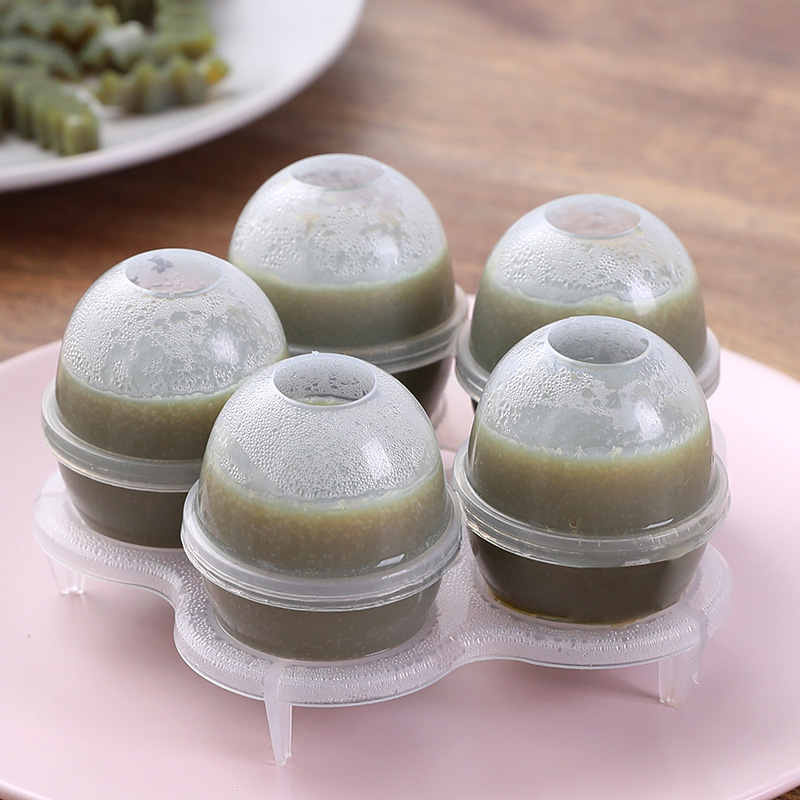 Reusable solid egg mold northeast to make solid egg resistant plastic eggshell home barbecue steamed egg maker