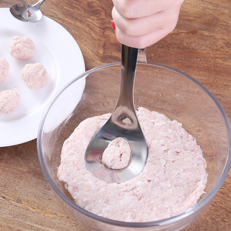 Press-type meatballs maker Stainless Steel Nonstick Lean Meatballs Tools Home Molds For Meatballs
