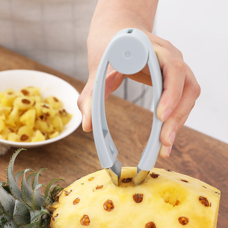 Pineapple Knife Goes to the Eye Home Pineapple Tomato St. Female Fruit Dig Nuclear Knife To Stem Tool Clips Strawberry Deers