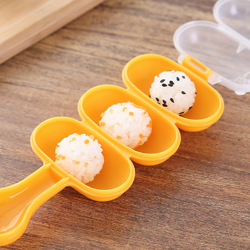 Rocking the rice Divine Instrumental Children Cartoon Rice Balls Rice Balls Rice Rocking A Rocking baby's Deputy Food Round Meal MOLD