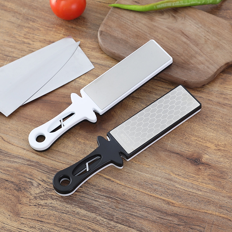 Sharpening stone household stainless steel old-fashioned double-sided thick and thin grinding edge diamond fast sharpening kitchen knife scissors tool