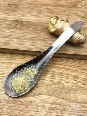 Stainless steel ginger grinder Household ginger grinder ginger juice gadget Manual planing garlic puree grinding artifact Crushing ginger juice