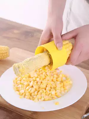 Corn planer, corn stripper, household manual corn thresher, kitchen scraper, corn grain artifact, scraping tool