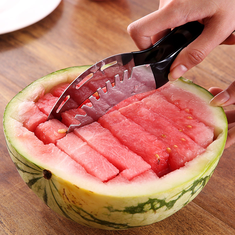Cut Watermelon God Instrumental Divider Stainless Steel Watermelon Slicer Chedin Tool Sigua Knife Shake Soundcut Fruit God