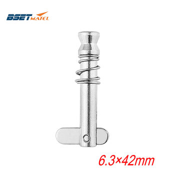316 stainless steel marine tongue pin spring safety pin stop pin mountain seat tube clamp quick pin