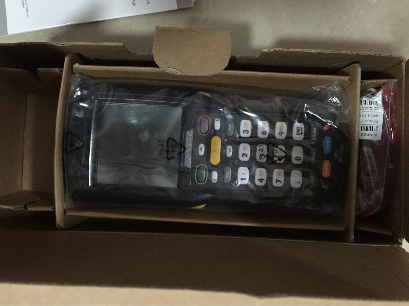 Motorola's MC3190-SI RL 2D data collector inventory machine replaces the MC3090