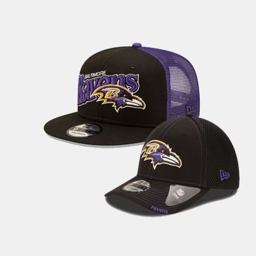 NFL Ravens Ravens hat NEW ERA Baltimore 39thirty seal closed flat edge baseball cap