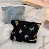 Изысканная косметичка, портативная сумка для хранения, Южная Корея, с вышивкой