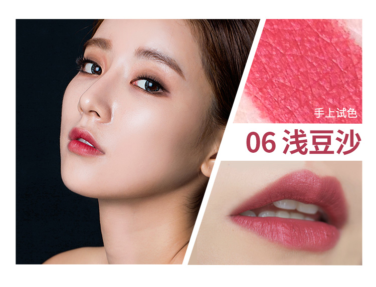 Chỉ có đôi đầu tự động môi lót không thấm nước màu nude kéo dài son môi bút môi bút là không dễ dàng để decolorize đậu màu đích thực son môi mamonde