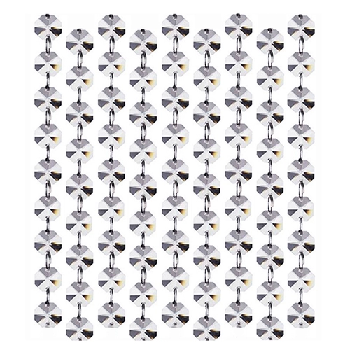 Прозрачная свадебная хрустальная бусина.