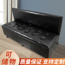Backstorage stool barber shop test changing shoe stool bathroom long sofa bench seat container box and cabinet gym