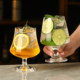 Ins style glass drink cup bartending cup
