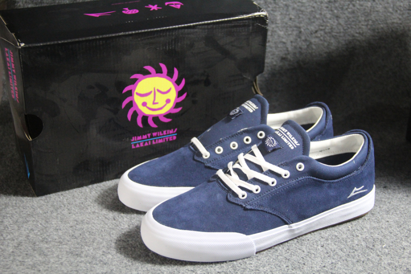 Original Box Signed Version, Unisex Lakai Jimmy Wilkins Skate Shoes, Suede Upper, Wear-Resistant Sole