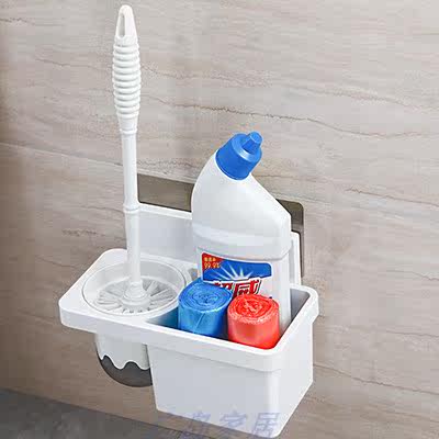 Biqing Makeup Room Garbage Bag Toilet Brush Toilet Toilet Bowl BATHROOM TOILET CLEAN SUPPLIES STORAGE FLOOR RACK SUIT