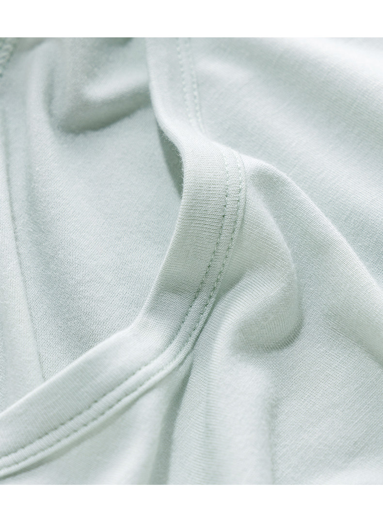 Maternity Modal Summer with Chest Pad Short Sleeve T-Shirt — 23