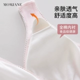 Хлопковое нижнее белье для кормящих грудью, бюстгальтер без косточек для беременных, бюстгалтер, утяжка для груди, послеродовая летняя майка топ, застежка спереди