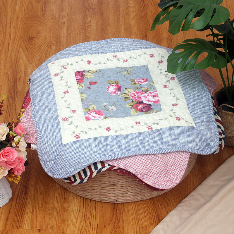 New Product: All-Cotton Quilted Korean-Style Floor Cushion, Fabric Dining Chair Pad, Thickened Non-Slip Chair Pad for Students, Bay Window New Product: All-Cotton Quilted Korean-Style Floor Cushion, Fabric Dining Chair Pad, Thickened Non-Slip Chair Pad for Students, Bay Window