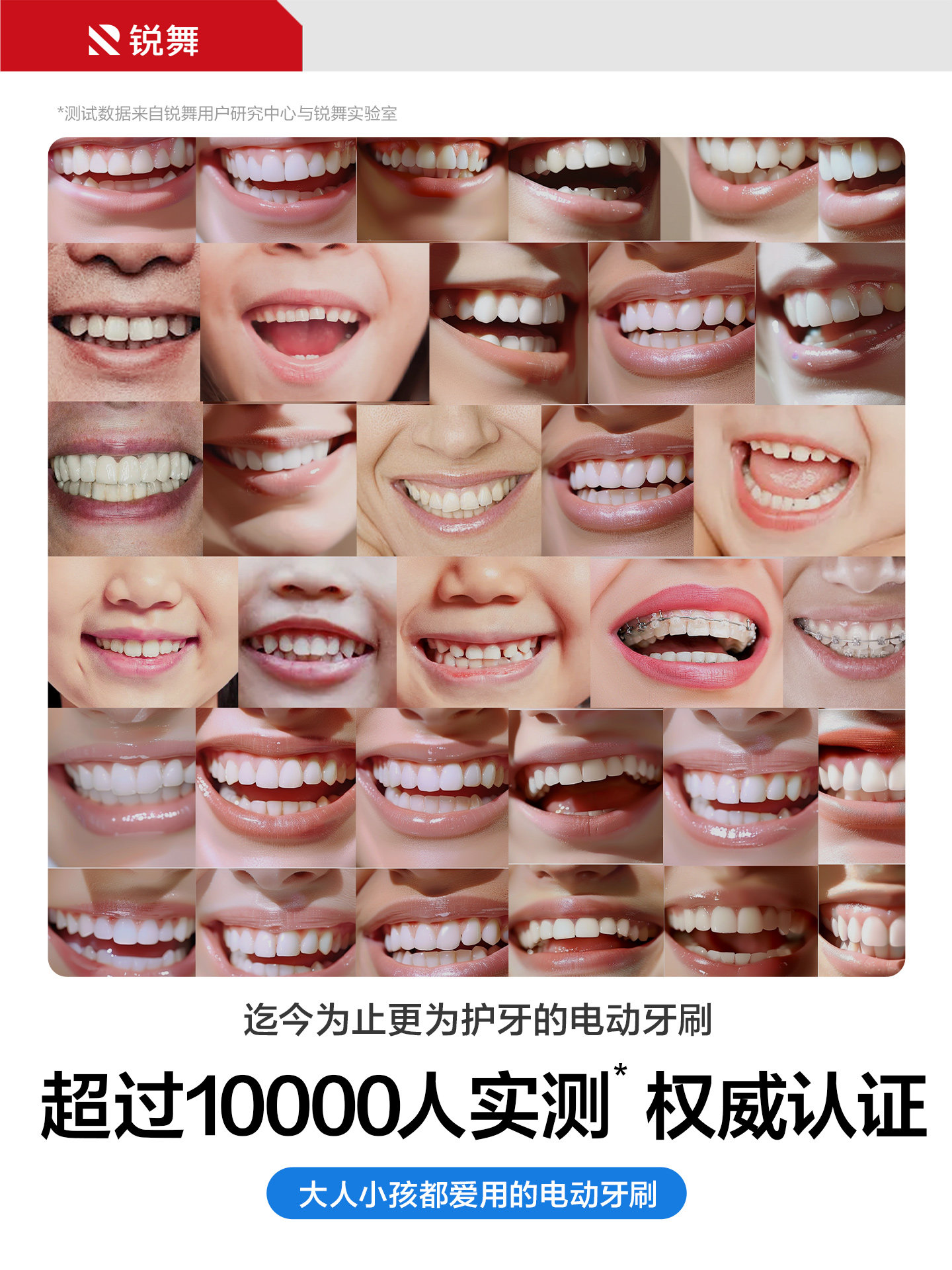 [Orthodontic Special] Ruiwu Bubble Electric Toothbrush for Adults 2025 New Model Soft Bristles Intelligent Sonic Vibration for Men and Women