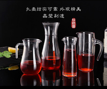 Acrylic liquor dispenser pc pot juice pot with red wine Fenjiu pot can not break plastic transparent decanter