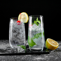 Mojito cocktail glass smoothie cup yogurt cup oval mousse cup large belly glass cup