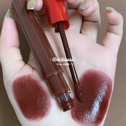 Armani, матовая коричневая помада, новый цвет, полупрозрачная растушевка, #210