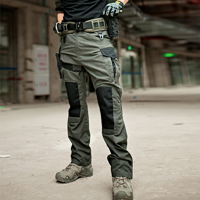 Raytheon attacks SPEA Tactical Pants men outdoor sports four seasons straight tube dress city loose commuter trousers