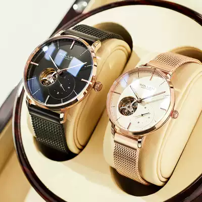 Solon couples female men's pair of women's watches brand-name temperament simple mechanical watch explosive waterproof watches