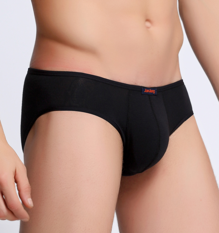 2 tải đồ lót nam modal màu rắn mỹ bên đơn giản eo thấp tóm tắt nam gợi cảm thoáng khí - Võ sĩ quyền Anh đồ lót nam jockey