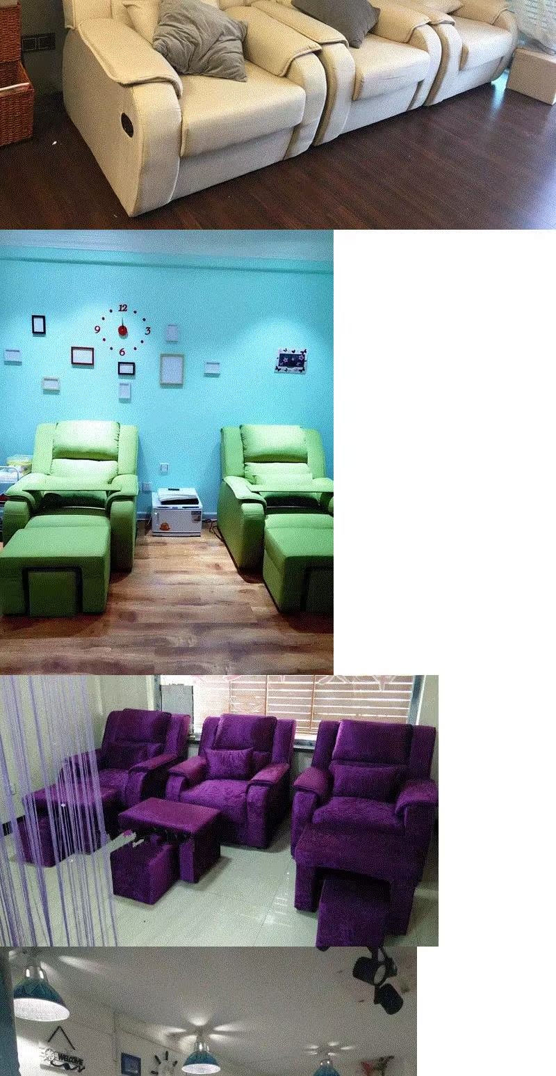 Trung tâm tắm còn lại sofa giường điện chân massage chân bồn tắm chân massage giường chân bàn trà phòng tắm hơi móng tay ghế - Phòng tắm hơi / Foot Bath / Thể hình