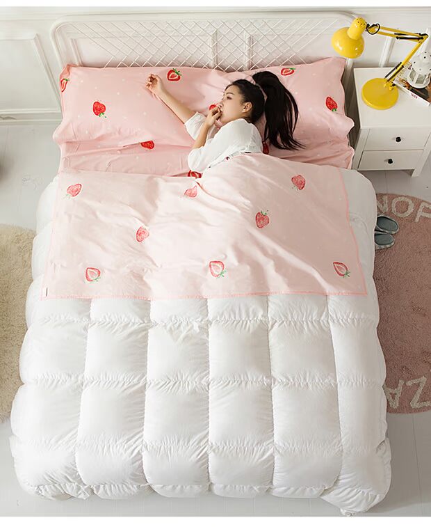 Bông du lịch khách sạn xách tay trên túi ngủ bẩn Sản phẩm ngoài trời dành cho người lớn du lịch khách sạn tấm bông chống bẩn túi ngủ cho bé 2 tuổi