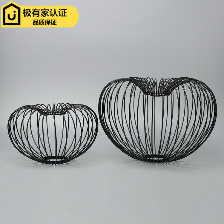 Modern New Chinese Soft Decorative Like board Room Dining Room Table Iron Art Flower Illustrator Sculpture Creative Small Pendulum