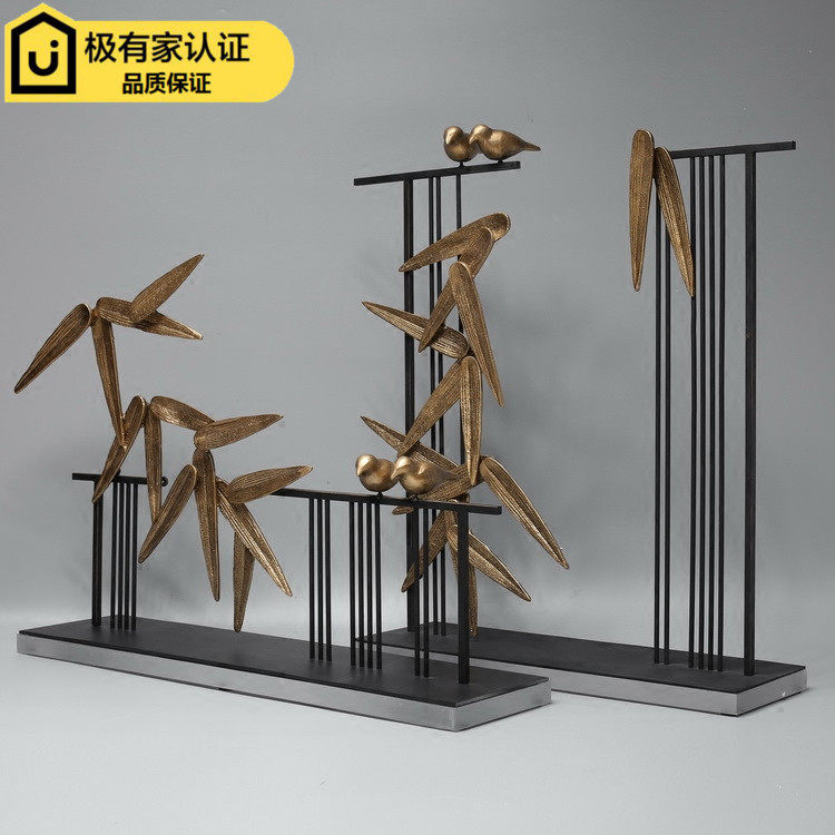 Modern Chinese study model room soft decoration decoration Home lucky Feng Shui craft gift decoration decoration Home decoration