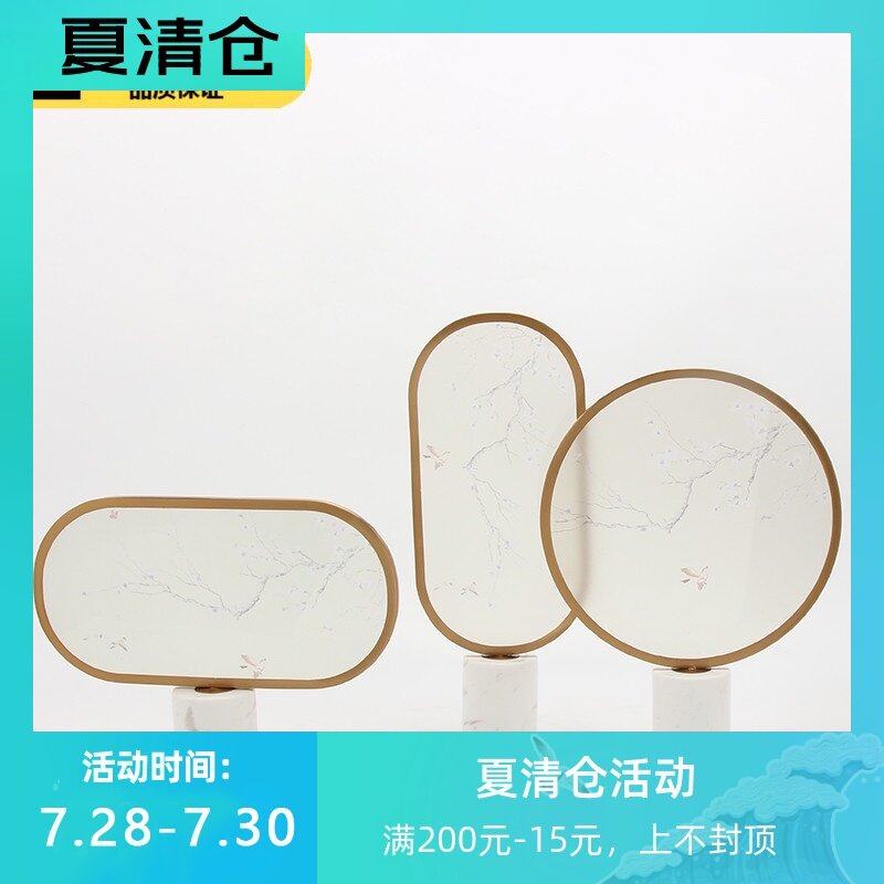 Modern new Chinese style creative acrylic screen decoration Living room TV cabinet Study entrance model room soft decoration