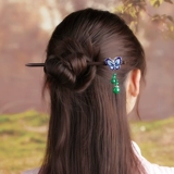 Ретро китайская шпилька, аксессуар для волос, универсальная этническая заколка для волос, простой и элегантный дизайн, этнический стиль