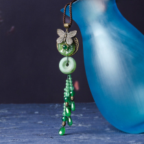 Retro sweater chain long Mori ornaments necklace adjustable autumn and winter wild ancient style tassel National style hanging ornaments