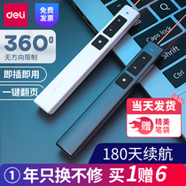 Dolly laser projection pen page flipper remote control pen multimedia teaching electronic pointer demonstration pen ppt page turning pen