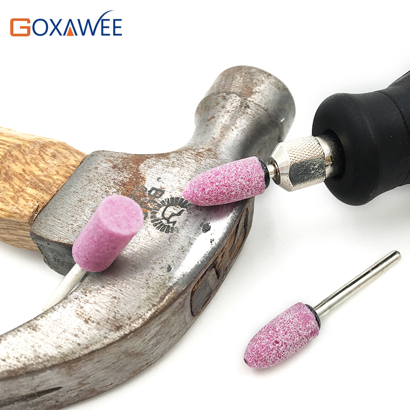 Red Corundum Grinding Wheel Grinding Head Metal Mold Grinding Head 3mm Shank Fire Stone Paparazzi Grinding Head Jade Polished Polish