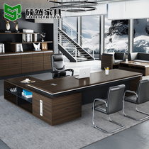  Guangzhou office furniture Big desk Boss desk Atmospheric supervisor desk Manager desk Middle desk Office desk and chair combination