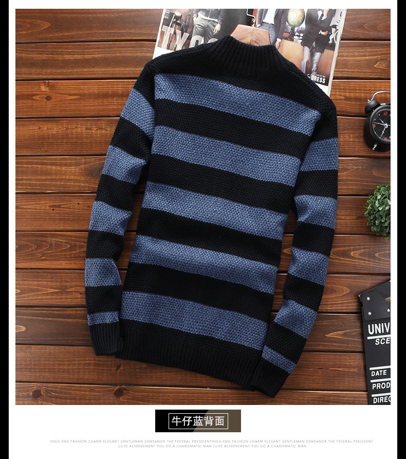 Áo len nam mùa thu 2018 mới blazer nam