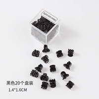 Черный манекен головы, 20 шт