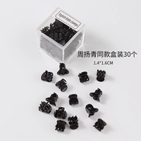 Черный манекен головы, 30 шт