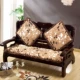 Winter gụ dày sofa gỗ đệm pad đơn ghế gỗ kéo dài lâu đệm sang trọng trượt ngăn xếp di động - Ghế đệm / đệm Sofa