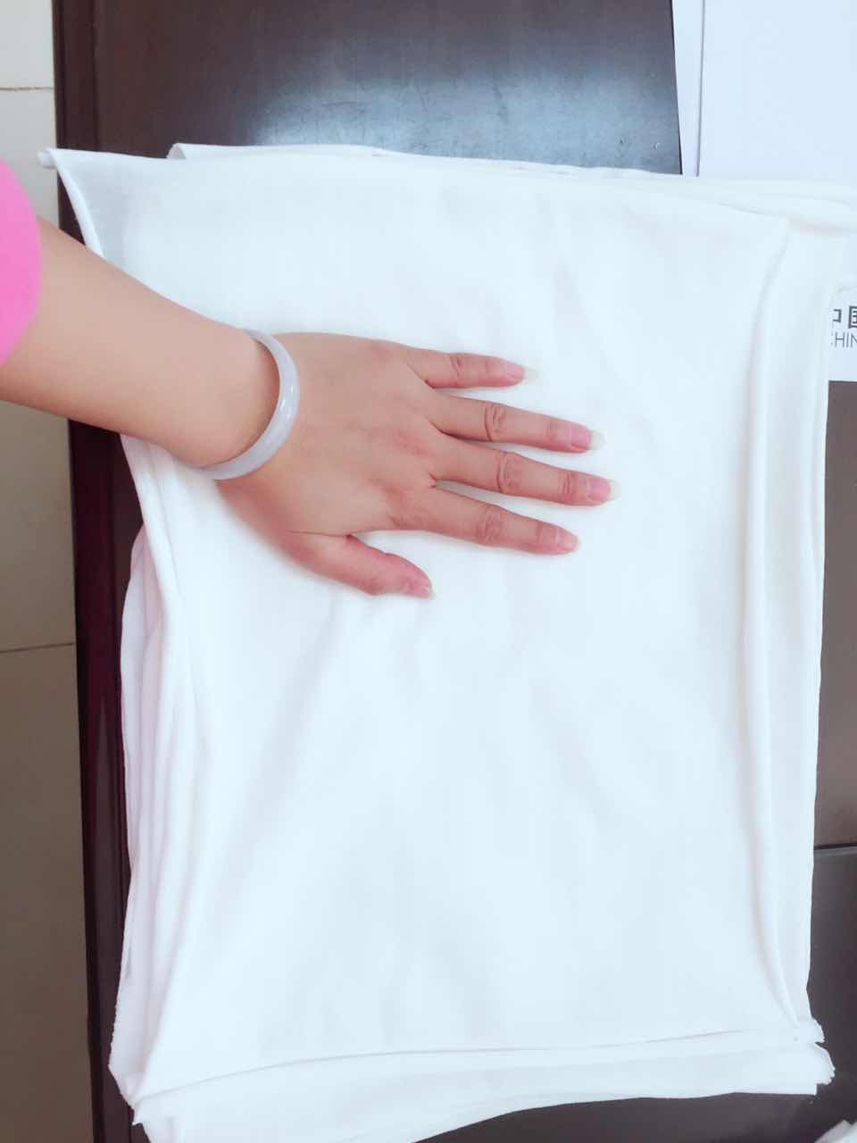 High cleanliness white cotton cotton large knife edge cloth double slap above the large wiper cloth waste cloth rag rag rag