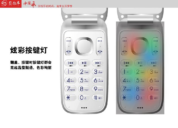 Bellefonte BF A700 pha lê Nữ điện thoại mô hình lật cho các nhân vật già ầm ĩ pha lê nút dài chờ - Điện thoại di động điện thoại iphone xs max