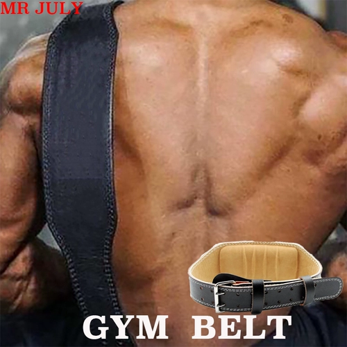Кожаный ремень для спортзала подходит для мужчин и женщин для тренировок
