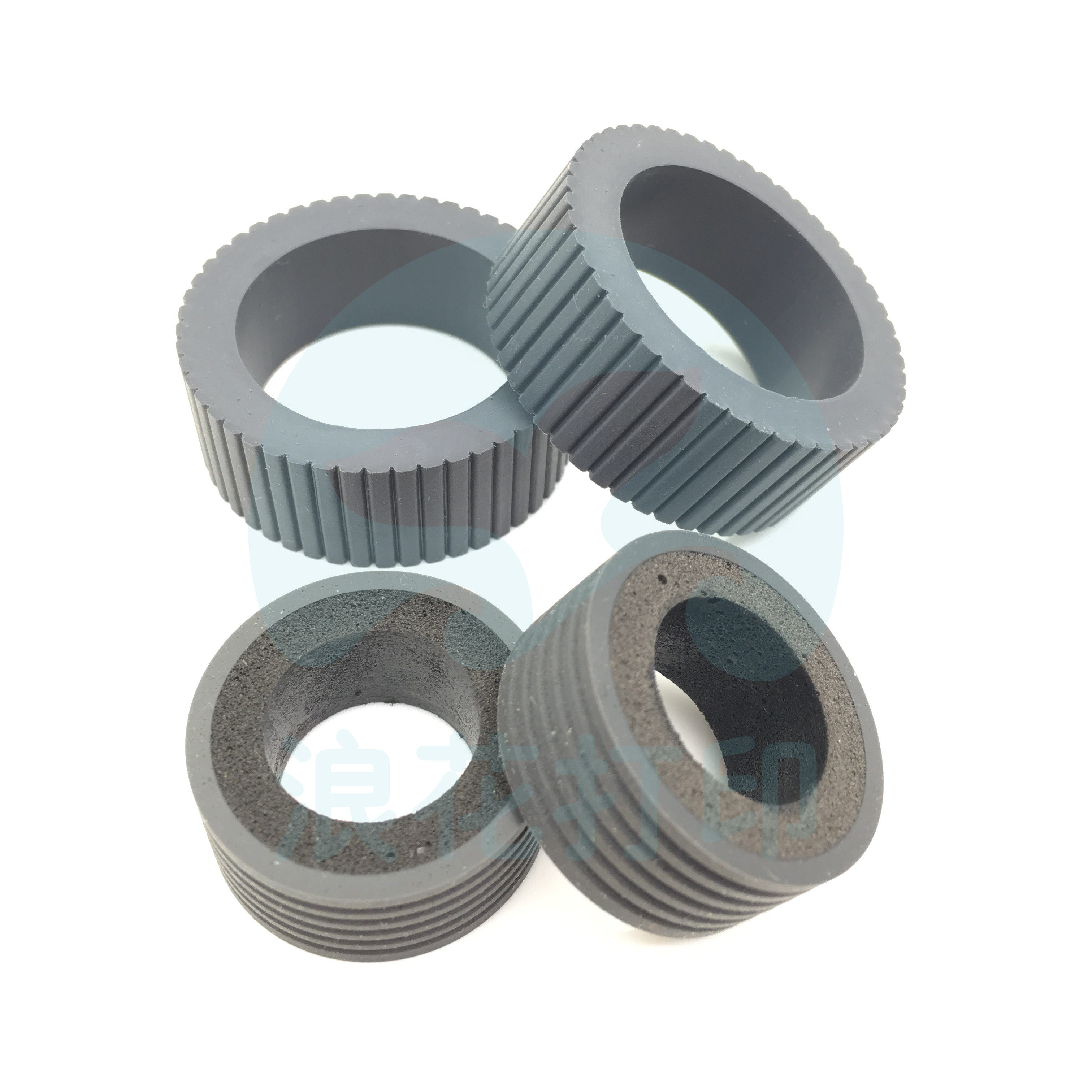 Apply Fujitsu fi-7030 N7100 N7100E rubbing paper wheel leather sleeve damping brake wheel catch walking paper roller