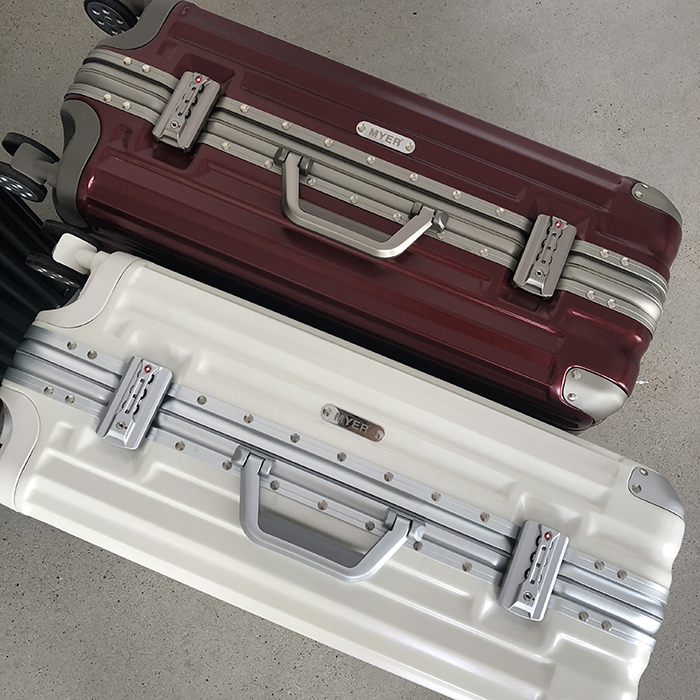 Exit Japan Aluminum Frame Case Suitcase Muted Shockproof Anti-Fall Universal Wheel Pull Lever Case 20 inch Den Case Suitcase